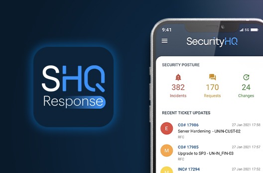 SecurityHQ Release New Mobile App