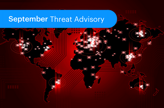 September Threat Advisory – Top 5