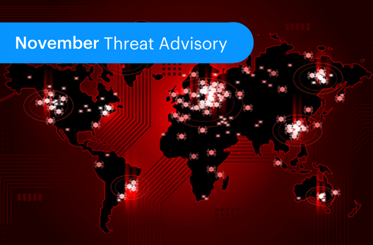 November Threat Advisory – Top 5