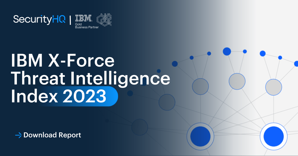 IBM XForce Threat Intelligence Index 2023 SecurityHQ